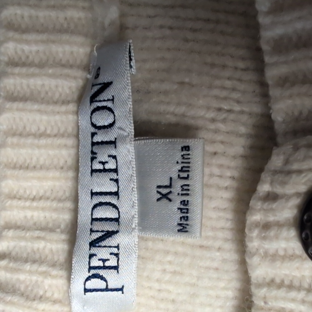 Pendleton Wool Blend Beige Sweater. - image 4